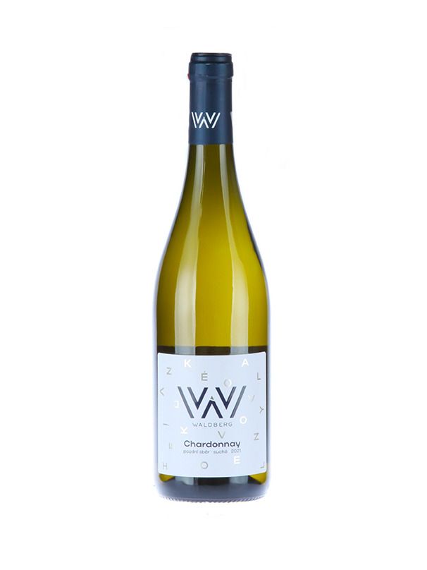 Waldberg Chardonnay pozdní sběr 2021 0,75 l 13% obj.