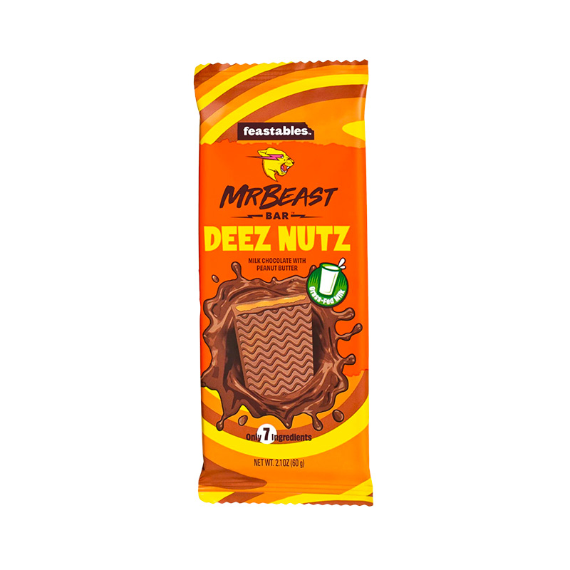 Mr.Beast Chocolate Deez Nuts 60g