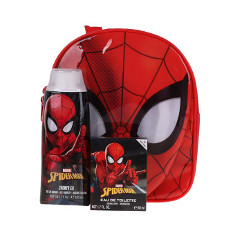 Kids World Spiderman Set EdT  50ml +SG 300ml +Backpack - 1