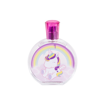 Kids World Eau my Unicorn Set EdT 100 ml + Lip Gloss with Pompom Charm 7 ml + Zip Case - 3