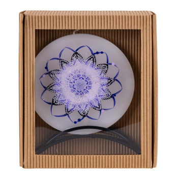 BELLECANDLES Mandala Lila