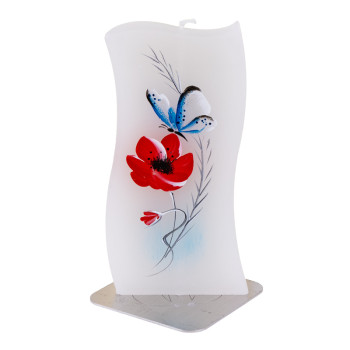 BELLECANDLES Vlčí mák motýl - 2