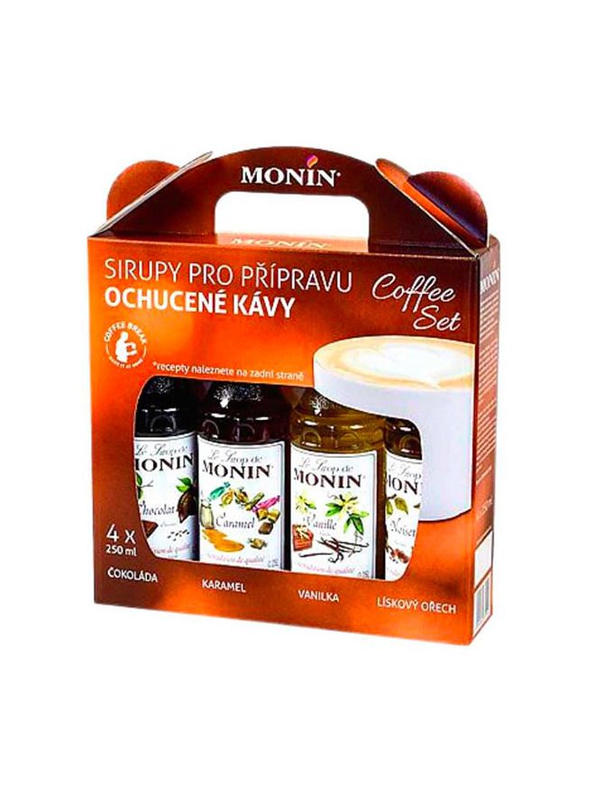Monin Coffee Set 4 x 0,25 l