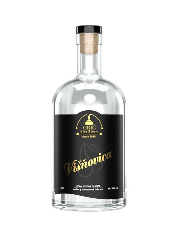 GRIČ Višňovice 0,5 l 50%
