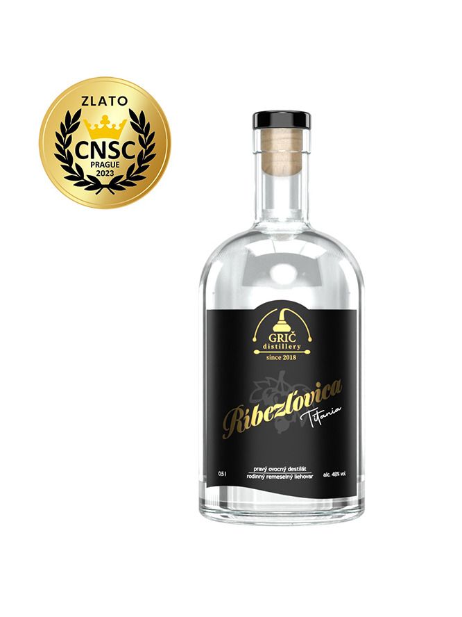 GRIČ Rybízovice 48% 0,5 l