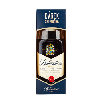 Ballantines + sklenička 0,7 l 40% - 1