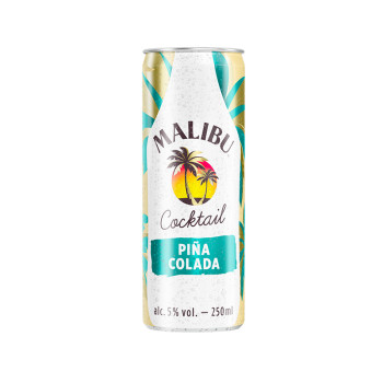 Malibu Coctail Pina Colada 5% 0,25 l plech