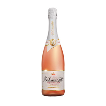 Bohemia Sekt Rose nealko 0% 0,75 l