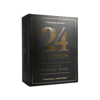 Adventní kalendář 24 Days of Rum 24 x 20 ml 41,3 % + 2 skleničky - 4