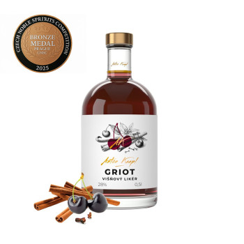 Anton Kaapl GRIOT Višňový likér 0,5 l 28%