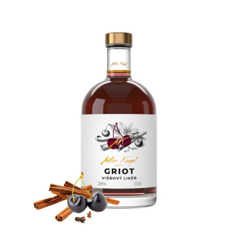 Anton Kaapl GRIOT Višňový likér 0,5 l 28% - 3
