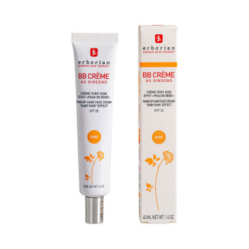 Erborian BB Creme Makeup-Care Face Cream "Baby Skin" Effect SPF20 Doré 40 ml - 2