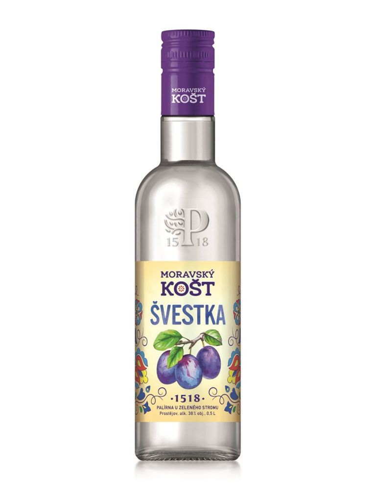 Moravský Košt Švestka 0,5 l 38%