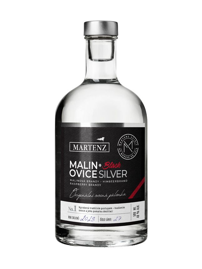 Martenz Malinovice Black 0,5 l 40% Silver