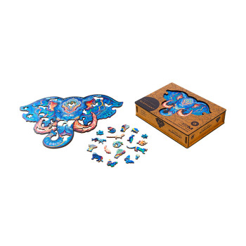 Unidragon Eternal Elephant M dřevěné puzzle - 4