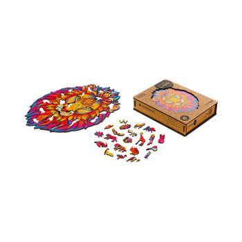 Unidragon Mysterious Lion M dřevěné puzzle - 4