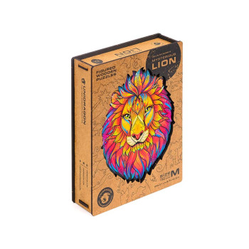 Unidragon Mysterious Lion M dřevěné puzzle - 5
