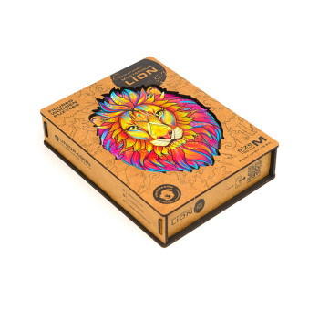 Unidragon Mysterious Lion M dřevěné puzzle - 9