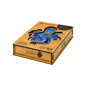 Unidragon Magnetic Octopus M dřevěné puzzle - 6
