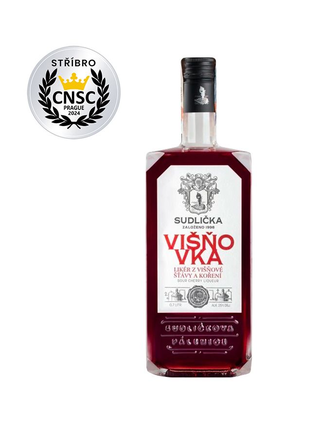 Sudlička Višňovka 0,7l 25%