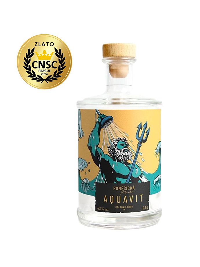 Poněšický Aquavit 0,5l 43%