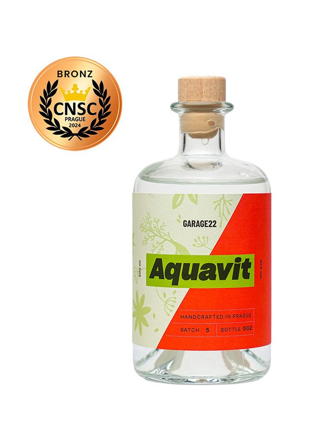 Garage 22 Aquavit 42% 0,5 l