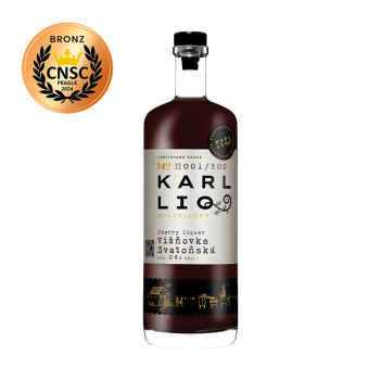 Karl LIQ Višňovka Svatoňská 24% 0,5 l