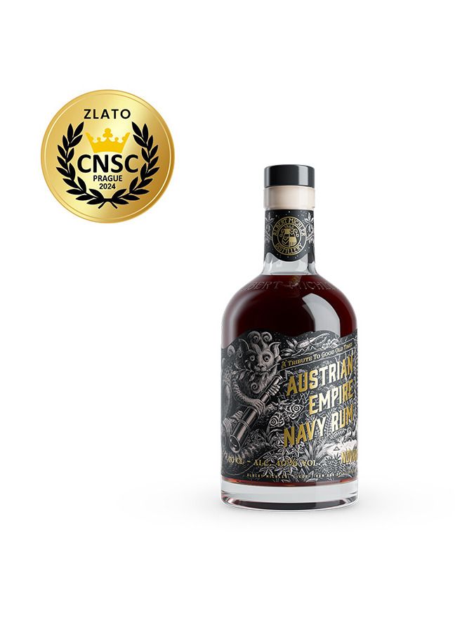 Austrian Empire Navy Rum Novara 0,7 l 40% dárkový box