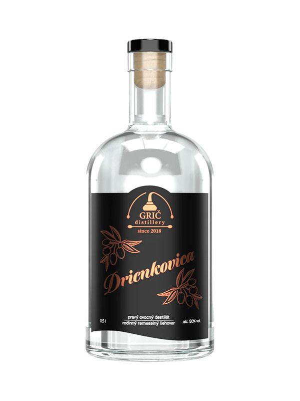 GRIČ Dřínovice 50% 0,5 l