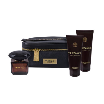Versace Crystal Noir Set : EdP 90ml +BL 100ml +SG - 2