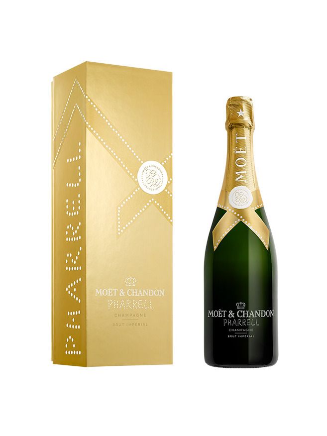 Moët & Chandon Brut Imperial Pharrell Williams gold 12,5% 0,75 l dárkové balení