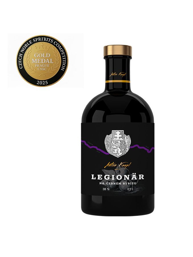 Anton Kaapl LEGIONÄR na černém rybízu 38% 0,7 l