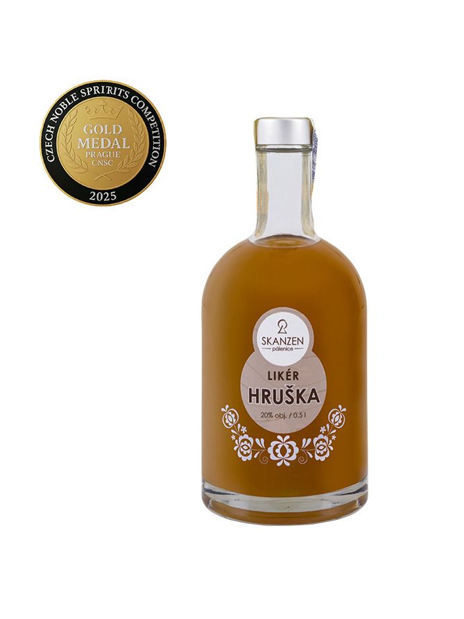 Skanzen Likér Hruška 20% 0,5 l