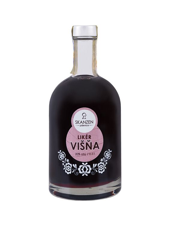 Skanzen Likér Višňa 20% 0,5 l
