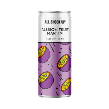 All Shook Up RTD Passion Fruit Martini 3,4% 0,25 l