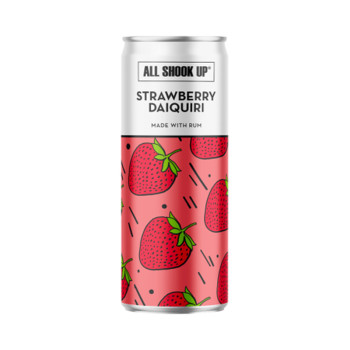 All Shook Up RTD Strawberry Daiquiri 3,4% 0,25 l