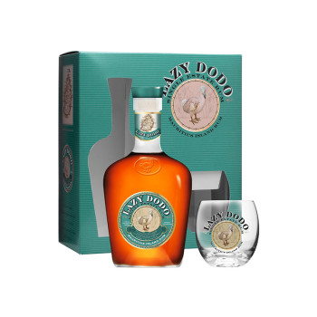Lazy Dodo 0,7l 40% + Glas GB