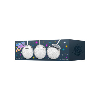 MIKAMAX Disco Ball Cups Set - 2