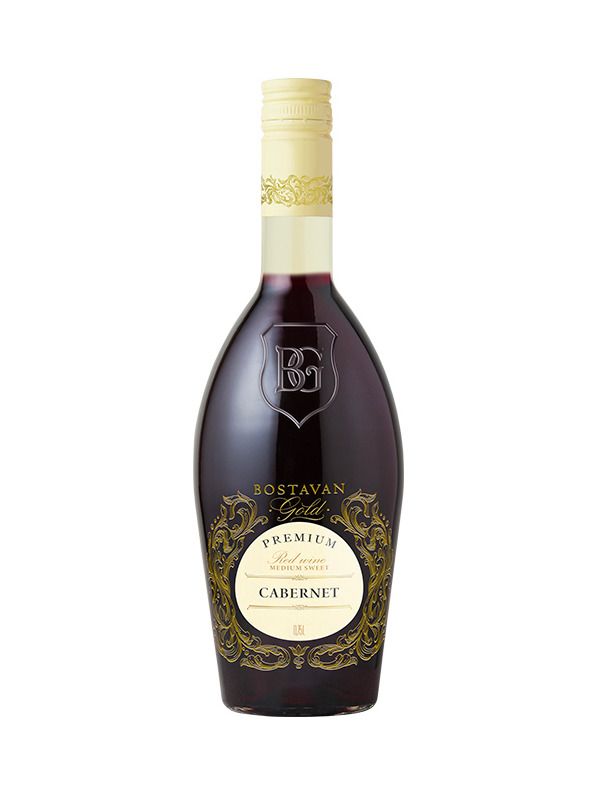 Bostavan Cabernet Gold polosladký 12,5% 0,75 l