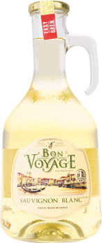 BON VOYAGE Sauvignon bílé polosladké víno 1L