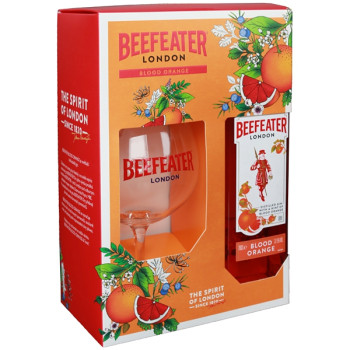 Beefeater Blood Orange 37,5% 0,7 l  + sklenice