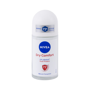 Nivea Dry Comfort Deodorant Roll-On 50ml - 1