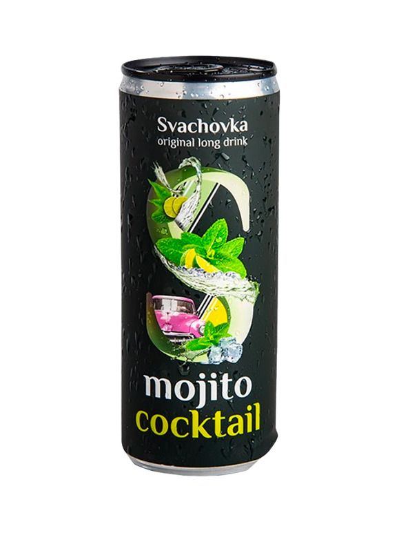 Svachovka Mojito 7,2% 0,25 l plech