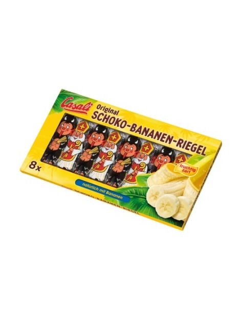 CASALI čoko banánky Nikolo&Krampus 110 g