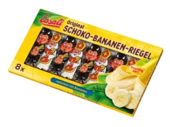 CASALI čoko banánky Nikolo&Krampus 110 g