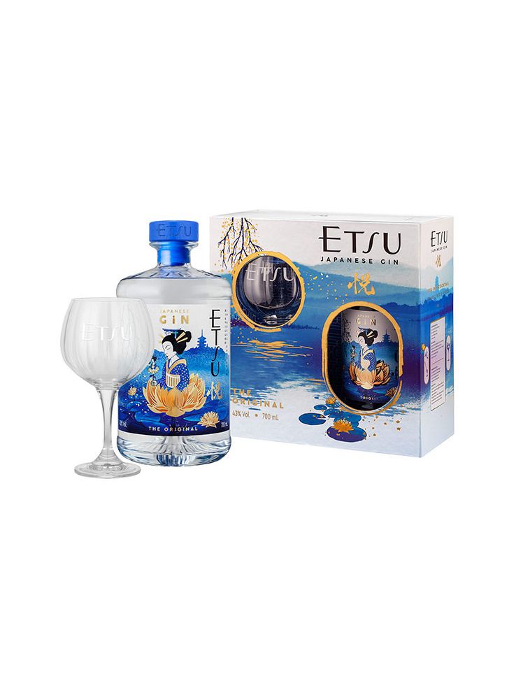 Etsu Japanese Gin 43% 0,7 l  + sklenice