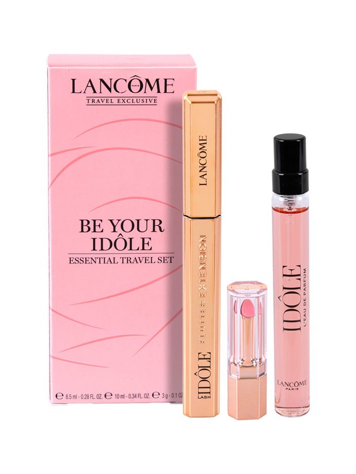 Lancôme Mixed Lines Set Idôle EdP 10ml + Lash Idôle Flutter Extension Mascara 01 + Lip Idôle Butterg