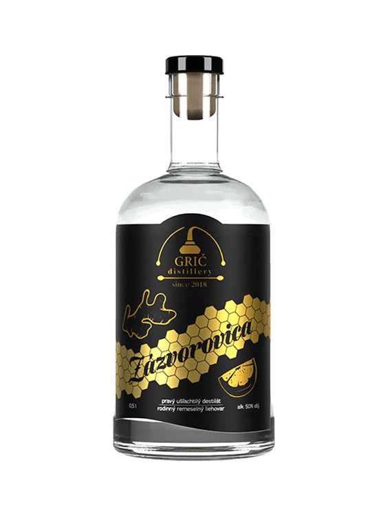 GRIČ Zázvorovice 0,5l 50%