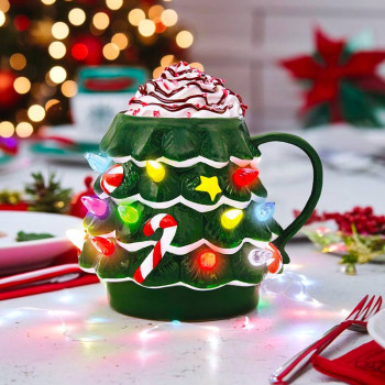 MIKAMAX Led Christmas Tree Mug - 2