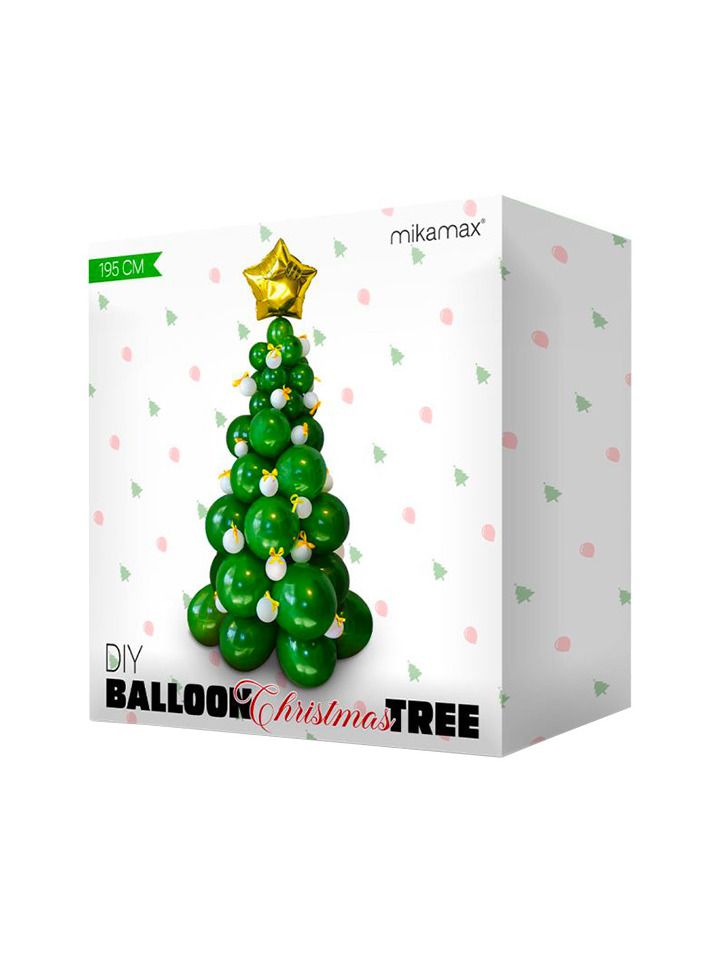 MIKAMAX Diy Balloon Christmas Tree
